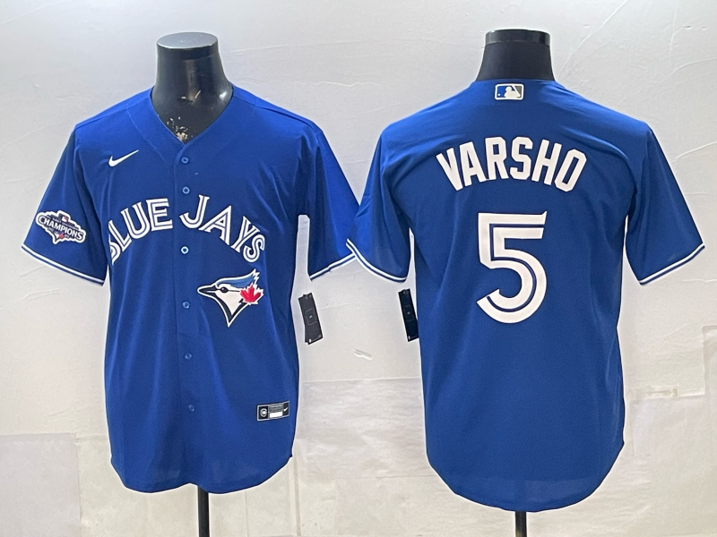 Men 2026 Toronto Blue Jays #5 Varsho Blue Game Nike MLB Jersey 2026001